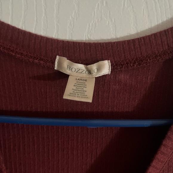 Large maroon crop top - Picture 2 of 2